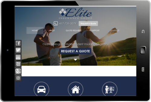 Responsive for Mobile Tablets